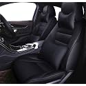 PU Leather Car Seat Cover Black Compatible with Hyundai Getz