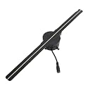 3D Hologram Fan 42CM WiFi Holographic Projector Advertising Display Light HD for Stores Bars Party Xmas(US-EU Plug)