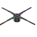 3D Hologram Projector Fan WiFi Display Advertising Logo Light Led Sign Holographic Lamp Three-Dimensional Projectors(62cm)