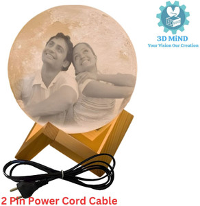 3D MIND Personalized Moon Lamp Custom GiftNon