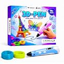 PW 3D Pen for Kids, DIY Kit with USB Cable, Pen Holder & 3 PLA Filaments
