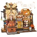 3D Wooden Puzzle for Adults, 576 Pcs Kinetic Mechanical Model Bread Factory