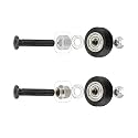 3DINNOVATIONS V Slot POM Wheel Kit for V-Slotted Aluminum Extrusion Openbuilds V-Slot Rail OX CNC (Set of 2)
