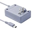 3DS Charger, AC Adapter Compatible With Nintendo 3DS/DSi/DSi XL/2DS/2DS XL/New 3DS XL - 100-240V Home Wall Plug