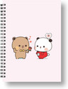 3DS Notebook A5 Diary Ruled 144 Pages