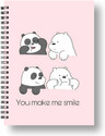 3DS Notebook A5 Diary Ruled 144 Pages
