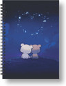 3DS Notebook A5 Diary Ruled 144 Pages