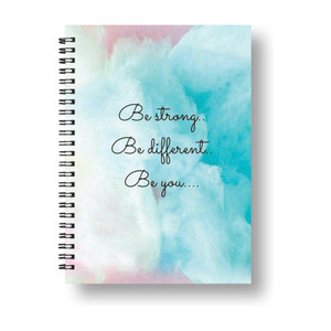 3ds wirebound notebook a5 diary ruled 144 pages