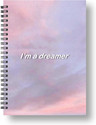 3DS Wiro notebook A5 Diary Single Rulled 144 Pages