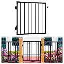 3ft.W x 42in.H Aluminum Deck Gate, Welded Anti-Sag Frame, No Rust