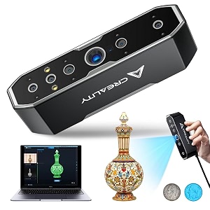 3idea creality 3d scanner raptor x for 3d printing 60fps 34 cross blue laser amp nir wifi 6 consumer handheld scanner 002mm accuracy 24-bit fast full-color scanning for windows macos