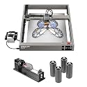 3IDEA Creality Falcon2 22W Laser Engraver with Rotary Kit Pro Upgrade Package, High Precision Laser Cutter, Faster Engraving Speed