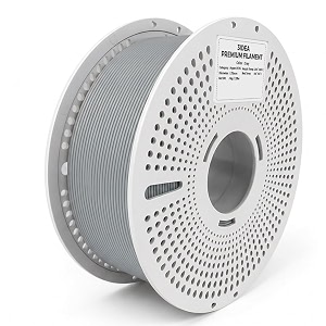 3idea hyper petg hs high-speed 3d printer filament 175mm grey net weight - 1kg spool  high toughness low stringing pro grade print quality 002mm precision reusable spool