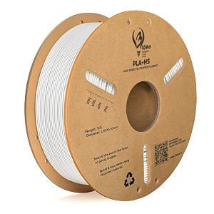 3idea hyper pla hs high speed 3d printer filament 175mm white net weight-3kg high toughness pla plus dimensional accuracy 002mm premium pla for smooth amp durable prints