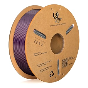 3idea pla silk premium 3d printing filament black-red 175mm net weight-1kg