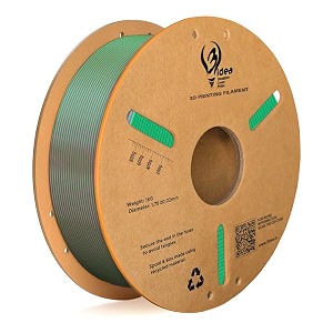 3idea pla silk premium 3d printing filament blue-green 175mm net weight-1kg