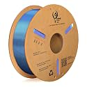 3Idea PLA Silk Premium 3D Printing Filament, Red-Yellow-Blue, 1.75mm, Net Weight-1kg