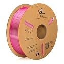 3Idea PLA Silk Premium 3D Printing Filament, Gold-Green-Rose red, 1.75mm, Net Weight-1kg