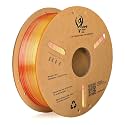 3Idea PLA Silk Premium 3D Printing Filament, Red-Gold, 1.75mm, Net Weight-1kg