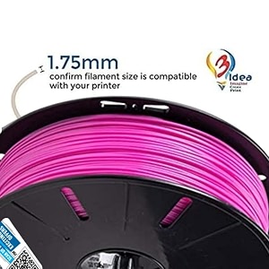 3idea technology premium pla majenta 3d printer filament 175mm dimensional accuracy - 003mm net weight- 1 kg