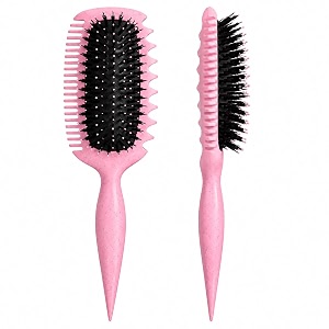 3in1 Curl Defining Hair Brush for Effortlessly