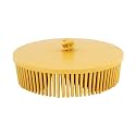 OTOTEC 3Inch Abrasive Bristle Disc 80 Grit R-Type Abrasive Brush for Deburring Metal De-Rusting Finishing