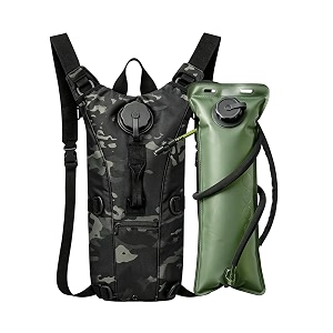 3L Tactical Hydration Backpack with Pre-Installed Removable