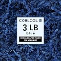 3LB Crinkle Paper Filler (Blue, 3 LB)
