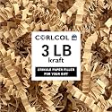 3LB Crinkle Paper Filler (Brown, 3 LB)