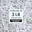 3LB Crinkle Paper Filler (Diamond White, 3 LB)