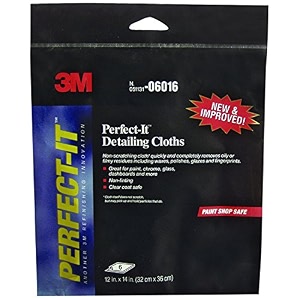 3m 06016 perfect-it detailing cloths 06016 12 in x 14 in 6 cloths per pack