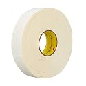 3M 17666-case Heavy Duty Tape, 48 mm x 165 m, White (Pack of 6)