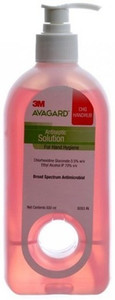 3m avagard chg handrub 500ml hand wash pump dispenser