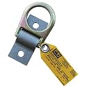 3M DBI-SALA D-Ring Plate Anchor, Raw Steel Plate, Zinc Plated Steel D-Ring