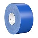 3M Durable Floor Marking Tape 971, Blue, 4 in x 36 yd, 17 mil, 1 Roll
