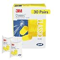 3M Ear Plugs,/Box,E-A-R Classic 310-1060,Uncorded,Disposable,Foam,NRR 29,for Drilling,Grinding,Machining,Sawing,Sanding,Welding,1 Pair/Pillow,(Pack of 360)