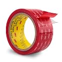 3M Heavy Duty Double Sided Tape 2''x15.4Ft 0.04in Thick Clear 4910