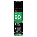 3M Hi-Strength Spray Adhesive 90, Low VOC, Clear, 24 fl oz (Net Wt 19 oz)