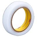 3M Hook Fastener SJ3526N, White, 1 in x 50 yd