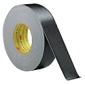 3M Performance Plus 8979 Duct Tape Heavy Duty, Black, 72 mm x 54.8 m, 12.1 mil, 6 Month Clean Removal, Resists UV and Weather for up to 12 Months, Tears Cleanly, Curl-Resistant, 12 Rolls
