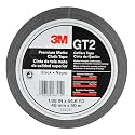 3M Premium Matte Cloth (Gaffers) Tape GT2, Black, 48 mm x 50 m, 11 mil