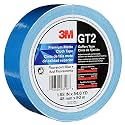 3M Premium Matte Cloth Gaffers Tape GT2, 2" x 164 ft (48 mm x 50 m), 11 mil, Fluorescent Blue