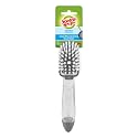 3M Scotch-Brite 750-4 Non-Scratch Dish Brush, Ergonomic Handle, Plastic