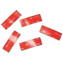 3M VHB Heavy Duty Mounting Tape 4910, Clear, 1 in width x 3 in length (100 Pieces/1 Pack)