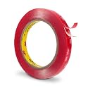 3M Double Sided Tape 0.5''x15.4Ft Clear Heavy Duty, 0.04in Thick