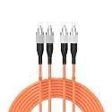 3Meters 10ft FC/UPC-FC/UPC Multi-Mode Fiber Optic Cable OM1 Jumper Optical Patch Cord Duplex 62.5/125um Orange