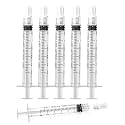 3ml Luer Lock Syringe without Needle - 3cc Plastic Syringes, Sterile, Individually Sealed, Pack of 30