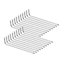 3mm Hex Key Wrench CR-V Steel 4" Length Long Arm Ball End Hex Key Wrench for Bike, Furniture,and DIY -20pcs