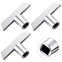 3PACK 5/16 Sillcock Water Key Compatible with Danco 80132, Silver, Extend