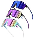 3Pack Polarized Kids Sunglasses UV400 for Youth Softball Running Cycling